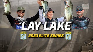 2023 Bassmaster Elite Series at Lay Lake [upl. by Adikam]