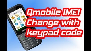 All Qmobile IMEI Change Code with keypad  How to change imei in qmobile e4 with keypad dial code [upl. by Lampert]