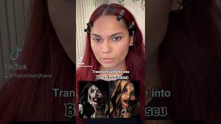 Bela Dimitrescu 🪰🩸 residentevil beladimitrescu makeup transformation [upl. by Apps]