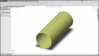 SOLIDWORKS  Flatten Pipes using Insert Bends [upl. by Annavaig]