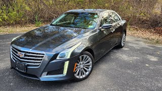 2017 Cadillac CTS 36 POV Test DriveReview [upl. by Adiasteb]