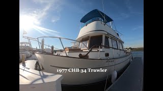 CHB 34 Trawler w Thrusters Tour by South Mountain Yachts 949 8422344 [upl. by Derzon605]