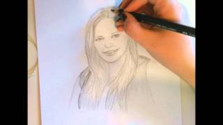 Portrait zeichnen Bleistift [upl. by Tips]