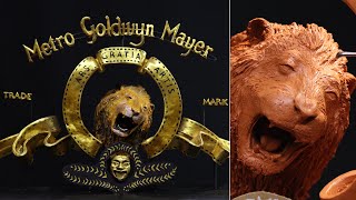 Metro Goldwyn Mayer Pictures Logo Diorama  Timelapse [upl. by Kristine]