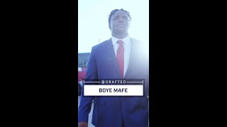 2022 NFL Draft  Boye Mafe  Round 2  Seattle Seahawks [upl. by Ahtel167]