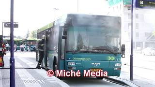 Connexxion bus in de brand Station Hilversum [upl. by Vernon]