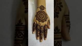 Ghunghru design back side design mehandi design short video ❤️❤️💕 [upl. by Merla]