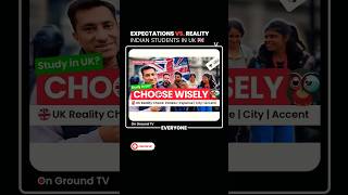 Expectations vs Reality of Indian Students in UK studyinuk [upl. by Ellan]