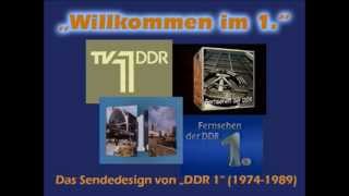 60 Jahre TV aus Adlershof Sendedesign des 1 Programms 19741989 [upl. by Korie764]