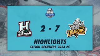 Anglet Hormadi 27 Dragons de Rouen  Highlights  Synerglace Ligue Magnus 202324 [upl. by French]