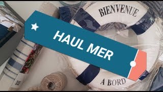 HAUL  Décoration fête mariage thème mer 🐳🐚🦀 [upl. by Delano]