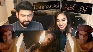 Binte Dil Song Reaction  Padmaavat  Ranveer Singh Jim Sarbh  RajDeepLive [upl. by Helbonnas]