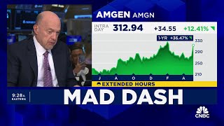 Cramer’s Mad Dash Amgen [upl. by Fink]