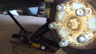 2011 RAM 1500 brake pads and rotors quick tip [upl. by Wit]