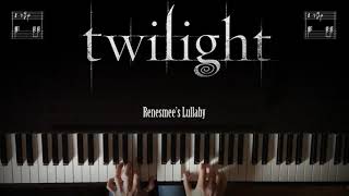 Twilight Saga  Breaking Dawn Part 2  Renesmees Lullaby Piano Cover  free sheet music [upl. by Michail]