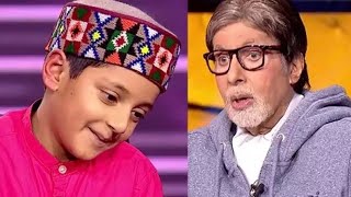 KBC Part  3 Arunoday Sharma ne jeeta dil Amitabh Bachchan ka  Arunoday Sharma kbcpart3 [upl. by Ahteral]