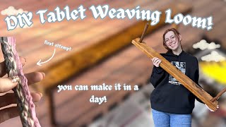 DIY Tablet Weaving Loom [upl. by Aneala]