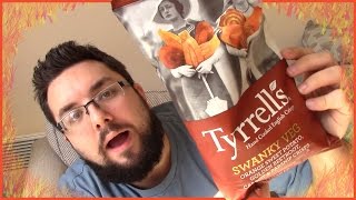 Tyrrells Swanky Veg Golden Crisps Review [upl. by Aurea951]