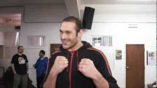 Tyson Fury Exclusive Interview  About Cunningham and More By Way Productions [upl. by Zaccaria]