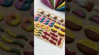 Candy salad cookie🍬 recipes and supplies linked in my bio cookiedecorating oddlsatisfying asmr [upl. by Victorine]