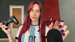 ASMR TRIGGER WORDS versión ARGENTINA🇦🇷⚽️ [upl. by Teryn621]