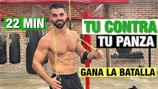 Cardio Hiit Tu Contra Tu Panza 22 MIN Ejercicios en Casa Sin Equipo [upl. by Ongun]