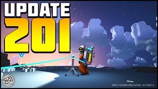 Astroneer Update 201  Tethers Controls and a NEW TOOL  Lets Play Astroneer Gameplay Z1 Gaming [upl. by Gnilyam]