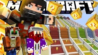 Minecraft Lucky Block Race  تحديسباقاللكيبلوك مع عمر و سوما [upl. by Eleahcim]