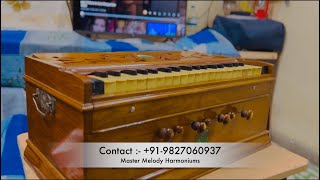 Melody Company Harmonium  2 Line  Harmonium Sounds Like Paris Reeds  Contact  919827060937 [upl. by Arocat]