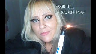 ASMR Otoscope ExamEar Cleaning [upl. by Noside]