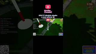 GOLF IT GolfIt shorts short gaming golf gamer games gameplay Justbe amigos multijugador [upl. by Lazaro]