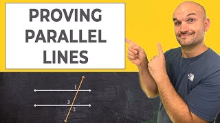 How To Write a Proof  Proving Parallel Lines [upl. by Lonee558]