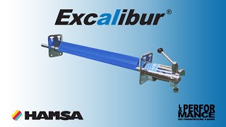 EXCALIBUR  Racleur pour les convoyeurs de lindustrie Agroalimentaire [upl. by Ahsienat720]