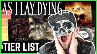 AS I LAY DYING Albums Ranked Best To Worst Tier List 2020 [upl. by Nosnar]