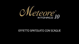 METEORE 10 INTONACO VALPAINT  SPATOLATO CON SCAGLIE  Official Video [upl. by Hamid]