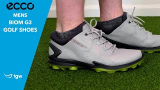 ECCO Biom G3 Golf Shoes Overview by TGW [upl. by Anehta]