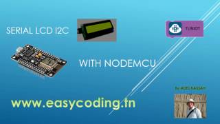 NodeMcu ESP8266 Tutorial A07 The serial LCD I2C [upl. by Fedak]