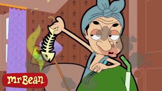 Its Time To CLEAN  Mr Bean Animated  Funny Clips  Cartoons for Kids [upl. by Saxena]