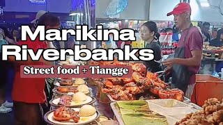 Exploring Street Food  Tiangge  MARIKINA RIVERBANKS [upl. by Lindsay]