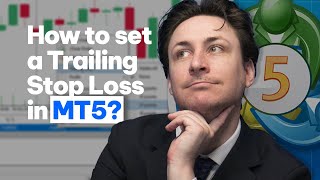 MetaTrader 5 MT5 How to set Trailing Stop Loss in MT5 [upl. by Helyn]