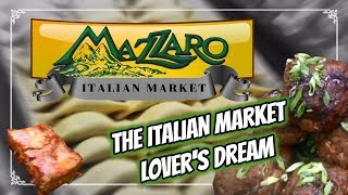 Mazzaro Italian Market The Italian Market Lovers Dream [upl. by Rennie]