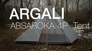 ARGALI GEAR ABSAROKA 4P TENT [upl. by Erik]