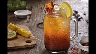 Michelada Preparada  Bebida con Cerveza [upl. by Sachi664]