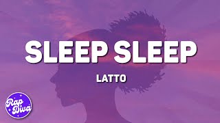 Latto  Sleep Sleep Lyrics [upl. by Fawna259]