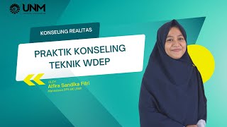 KONSELING INDIVIDUAL PENDEKATAN REALITAS TEKNIK WDEP [upl. by Phaidra987]