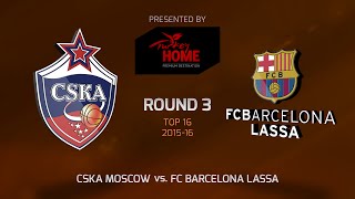 Highlights CSKA MoscowFC Barcelona [upl. by Tnilc]