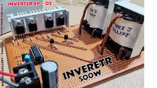 500W INVERTER 2022  Real Inverter Modified sine wave [upl. by Abran]