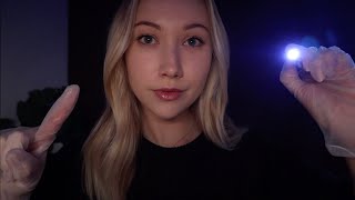 ASMR Cranial Nerve Exam  DARK Room UpClose Eye Exam amp Relaxing Tests [upl. by Oleusnoc]