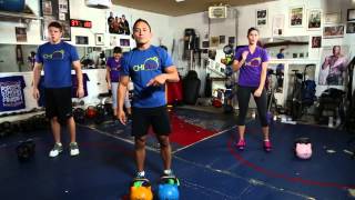 2 Kettlebell Workouts • BeginnersIntermedium Workout [upl. by Duquette280]