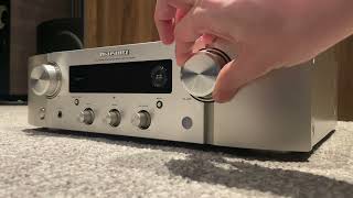 Marantz  PM7000N  Network Integrated Amplifier  Knob Feel Review [upl. by Hosea]